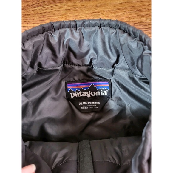 Patagonia Nano Puff Vest Full Zip Quilted Primaloft Insulated  XL Personalized - Picture 3 of 3
